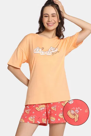Women s Shorts Buy Night Dress Shorts for Women Online Zivame